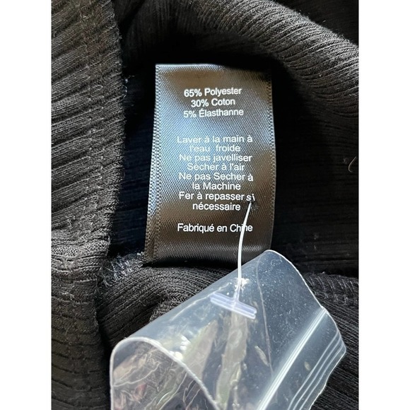 ASTR THE LABEL Black Ribbed Tribeca Off the Shoulder Bodysuit- Size Small- NWT - Picture 15 of 15